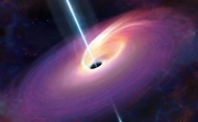 Schwarzes Loch zerreißt Stern
